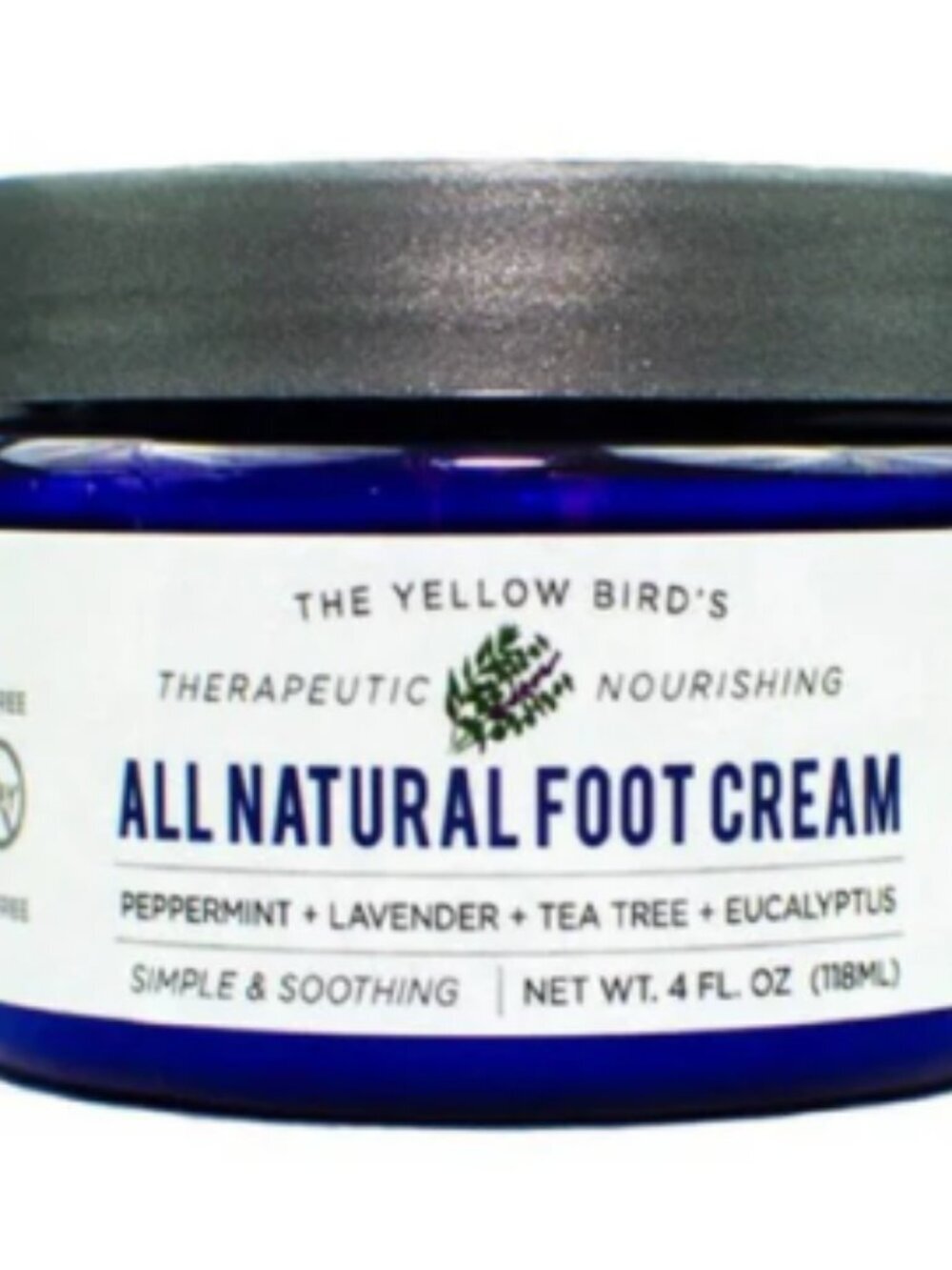 NWT The Yellow Bird All Natural Foot Cream